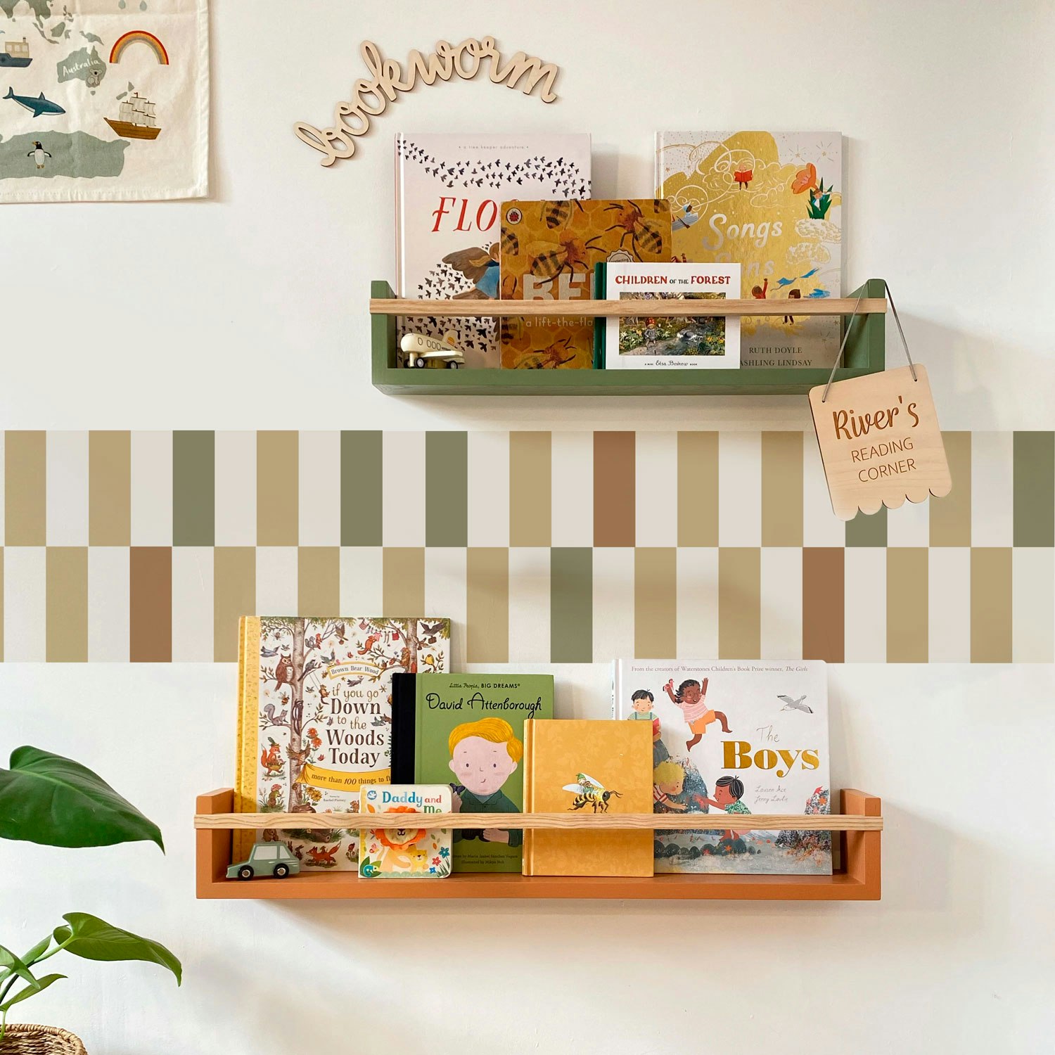 Border Infantil Gingham Kids