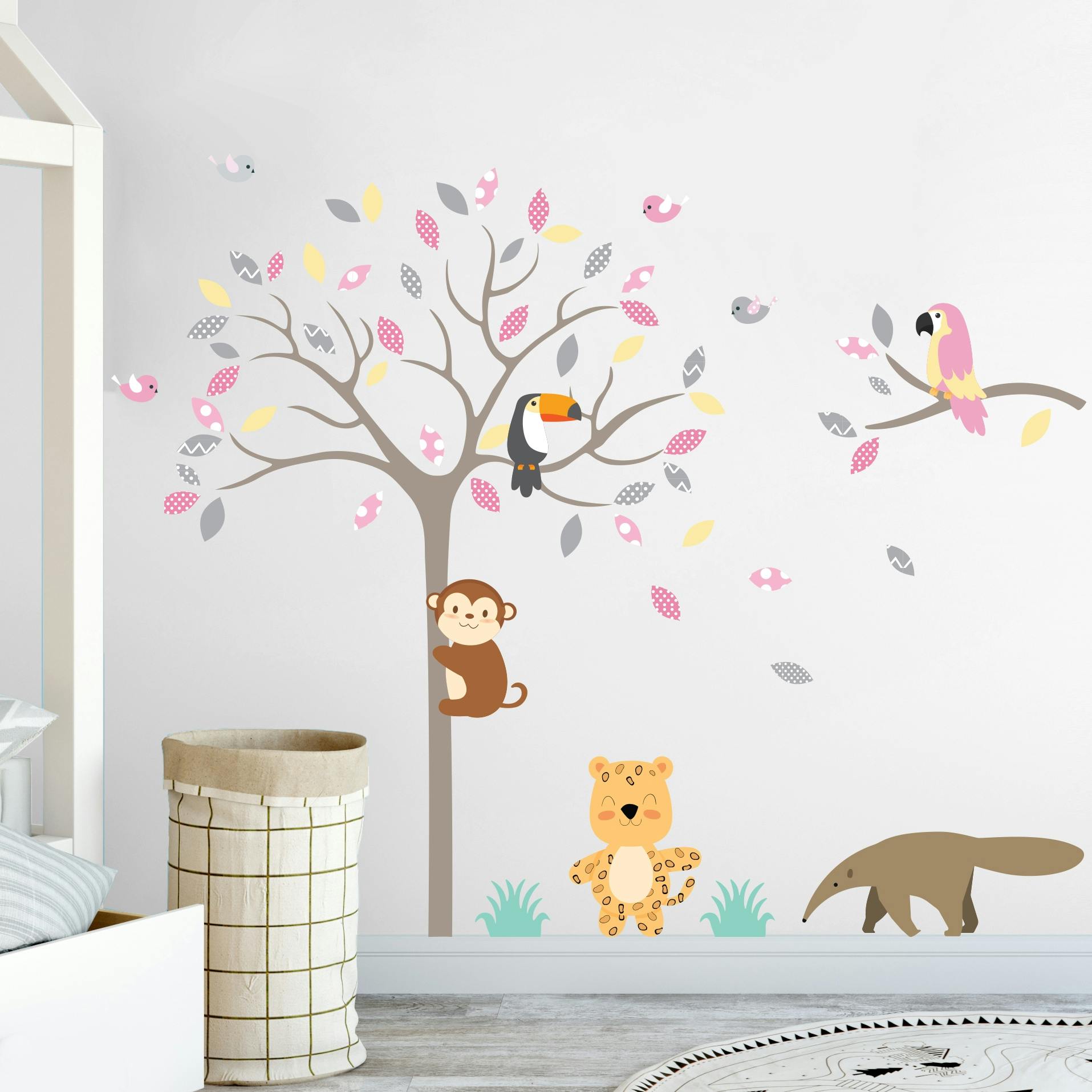 Papel de Parede - Quarto Infantil e Bebê - Xadrez Color