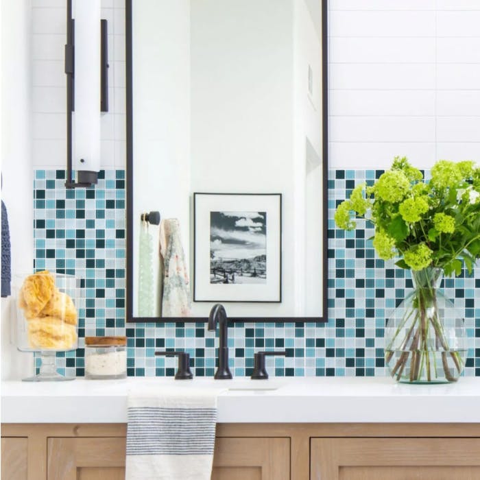 Featured image of post Adesivo Para Azulejo De Banheiro Pode Molhar Aproveite ofertas incr veis de azulejo para banheiro na c c