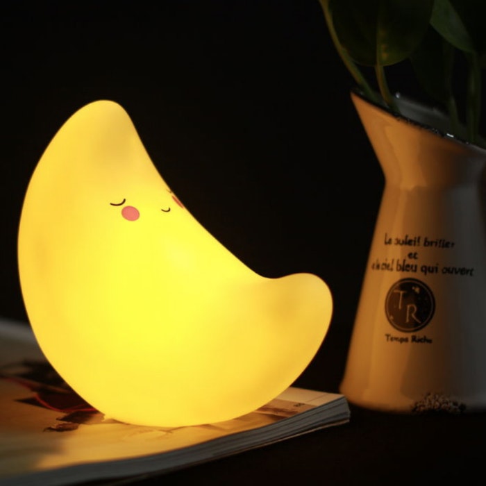 Luminaria Abajur Lua LED Grudado