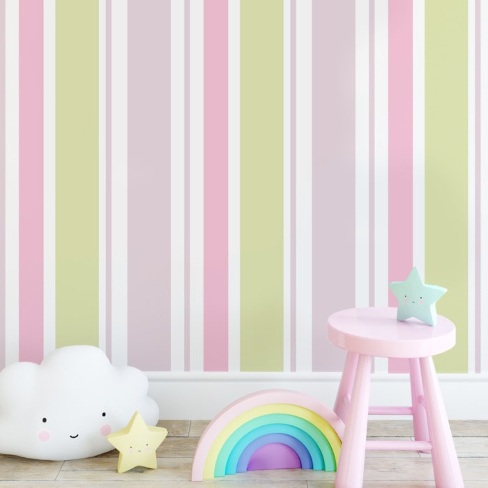 Papel De Parede Listrado Verde E Rosa Bebe Grudado Papel de parede bebe frete gratis 40 off bemcolar. papel de parede listrado verde e rosa 3 metros x 44 cm