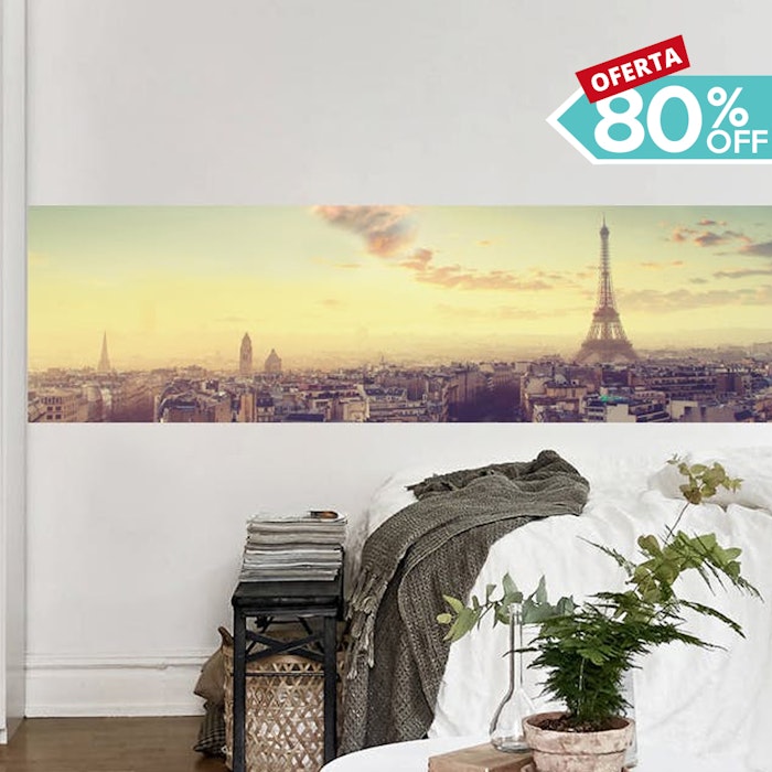 decoracao parede painel fotografico paris promocao