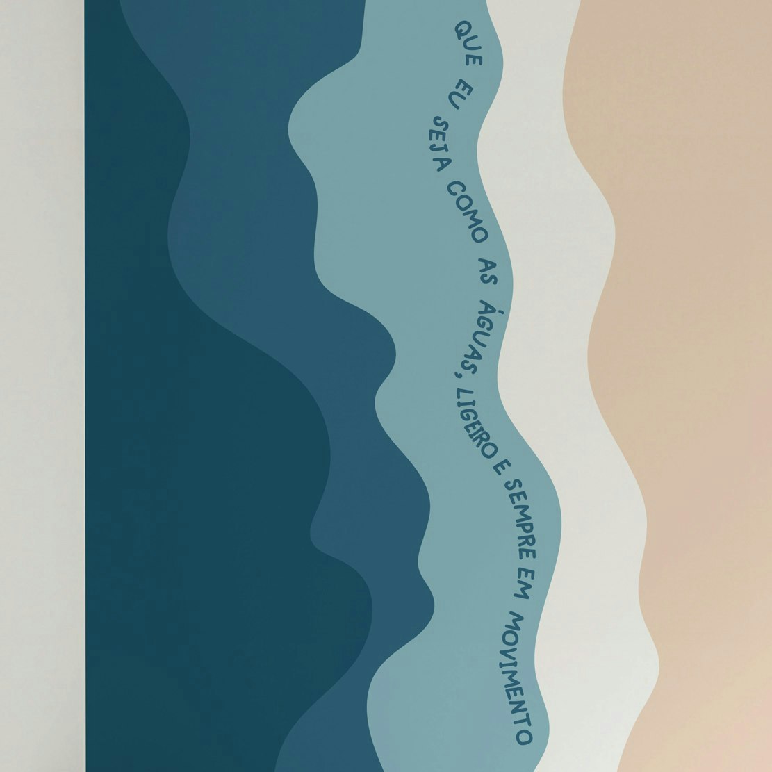 Adesivo Painel Águas do Mar