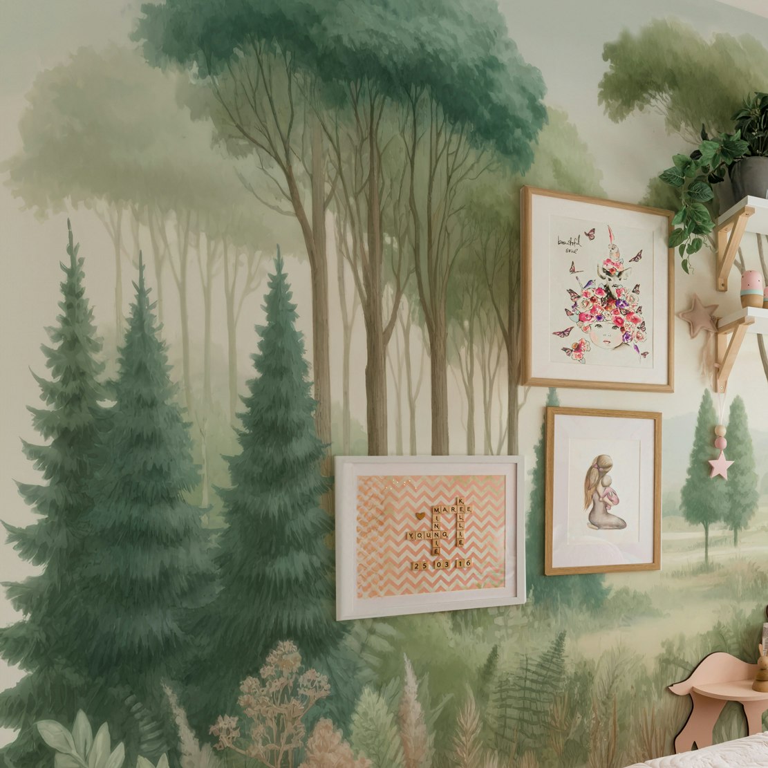 Painel de Parede Bosque Encantado