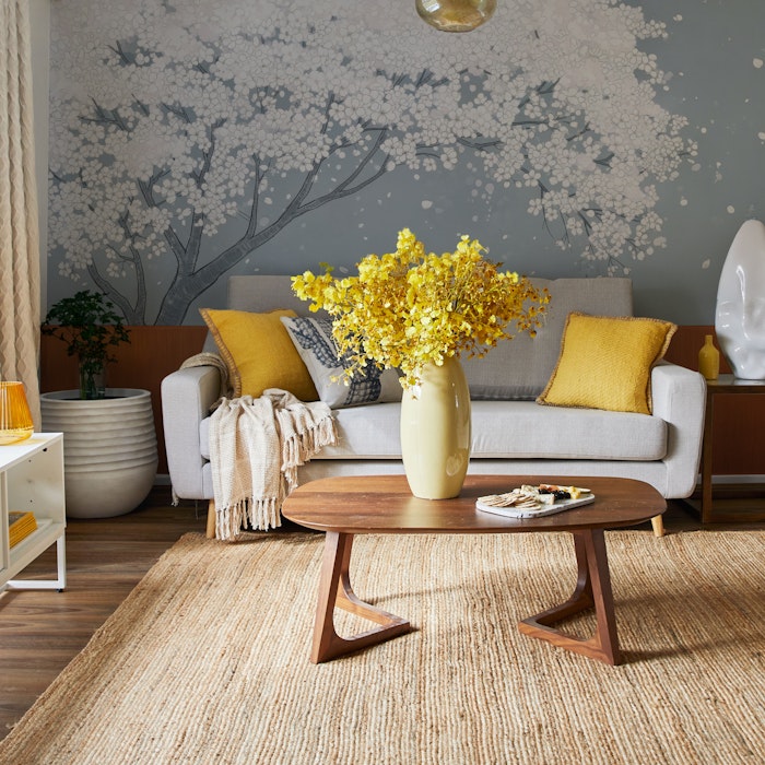 Painel de Parede Blossom Bleu