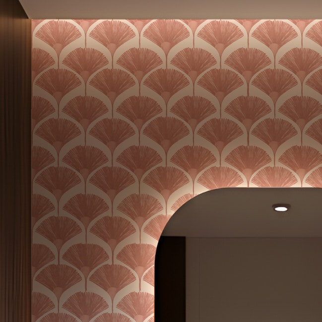 Papel de Parede Lavável Leque Art Déco