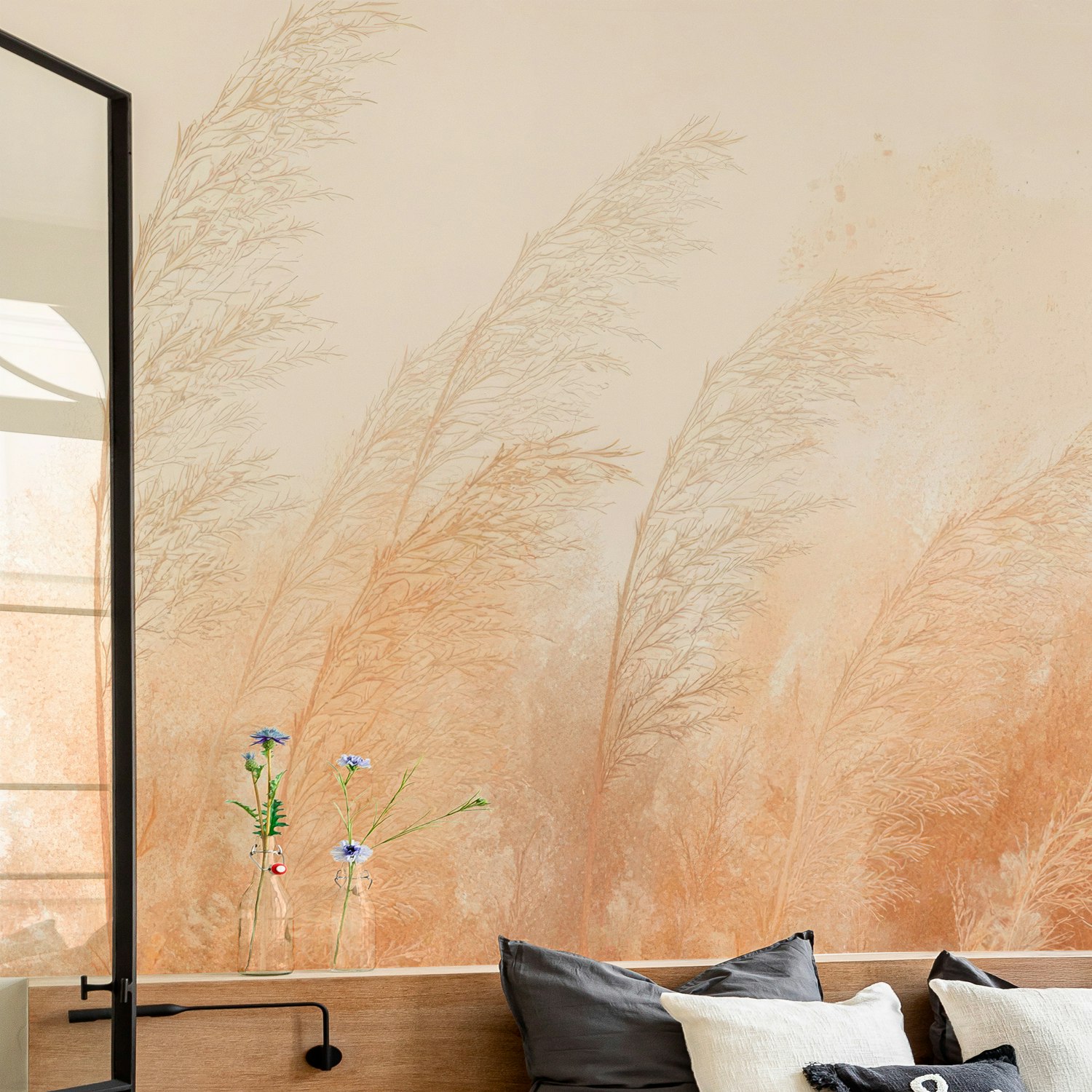 Painel de Parede Pampas Terracota