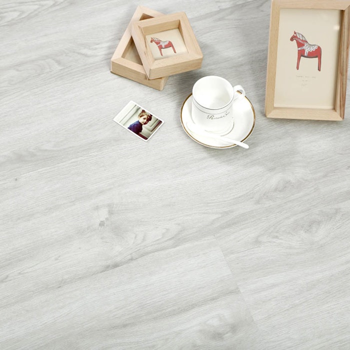 Piso Vinilico Autocolante Branco Supreme
