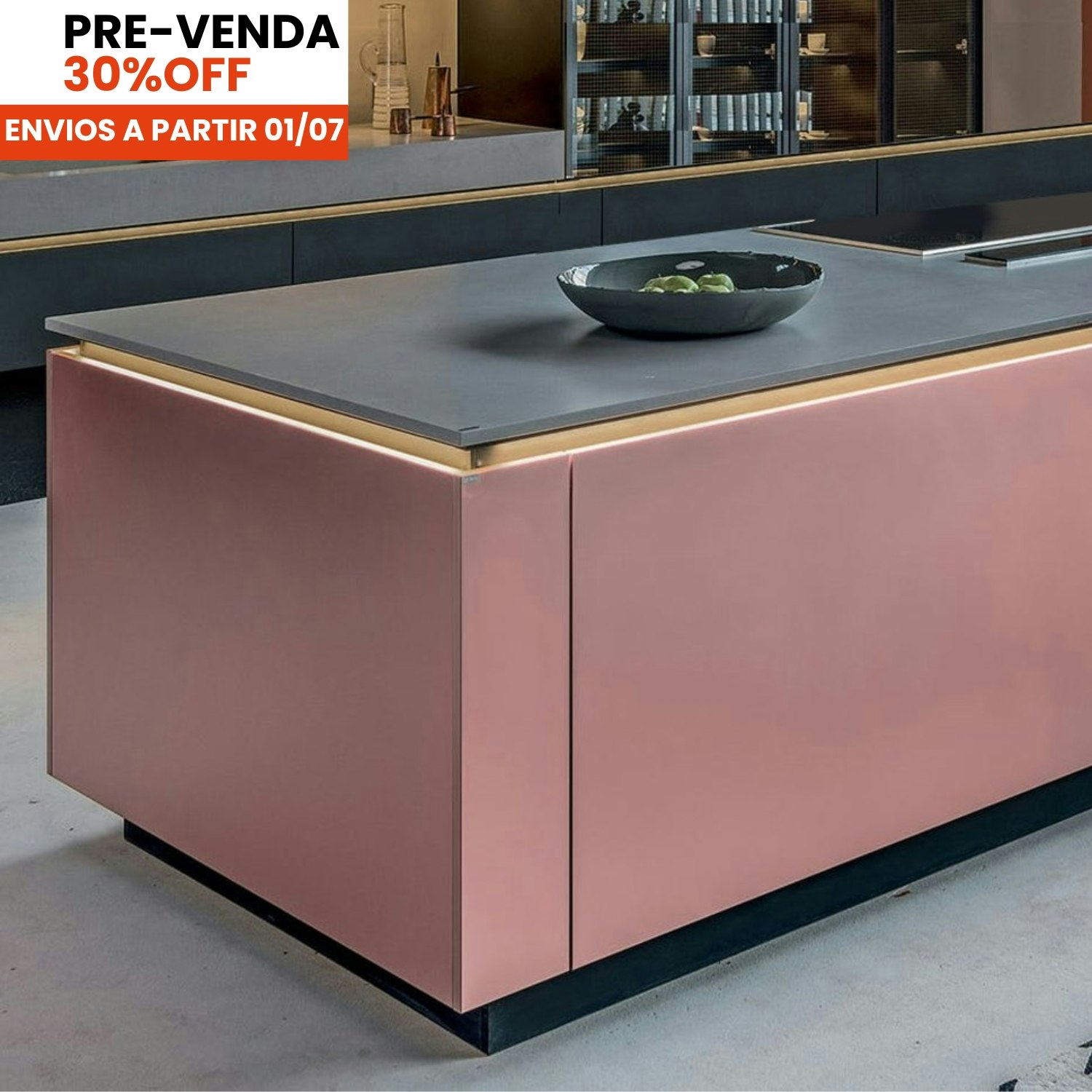 adesivo rosa fosco para envelopamento de moveis