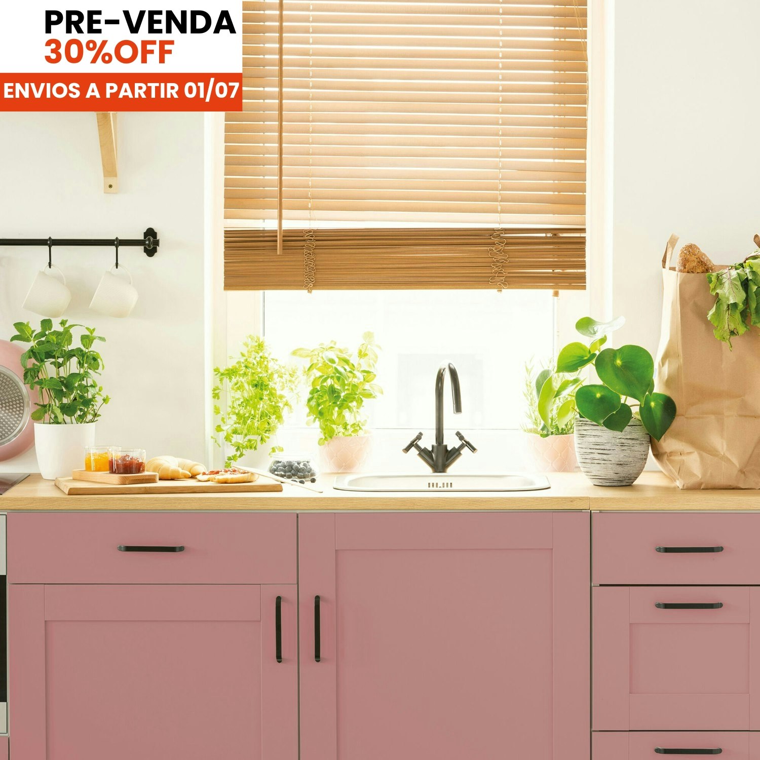 Adesivo Envelopamento Rosa Fosco