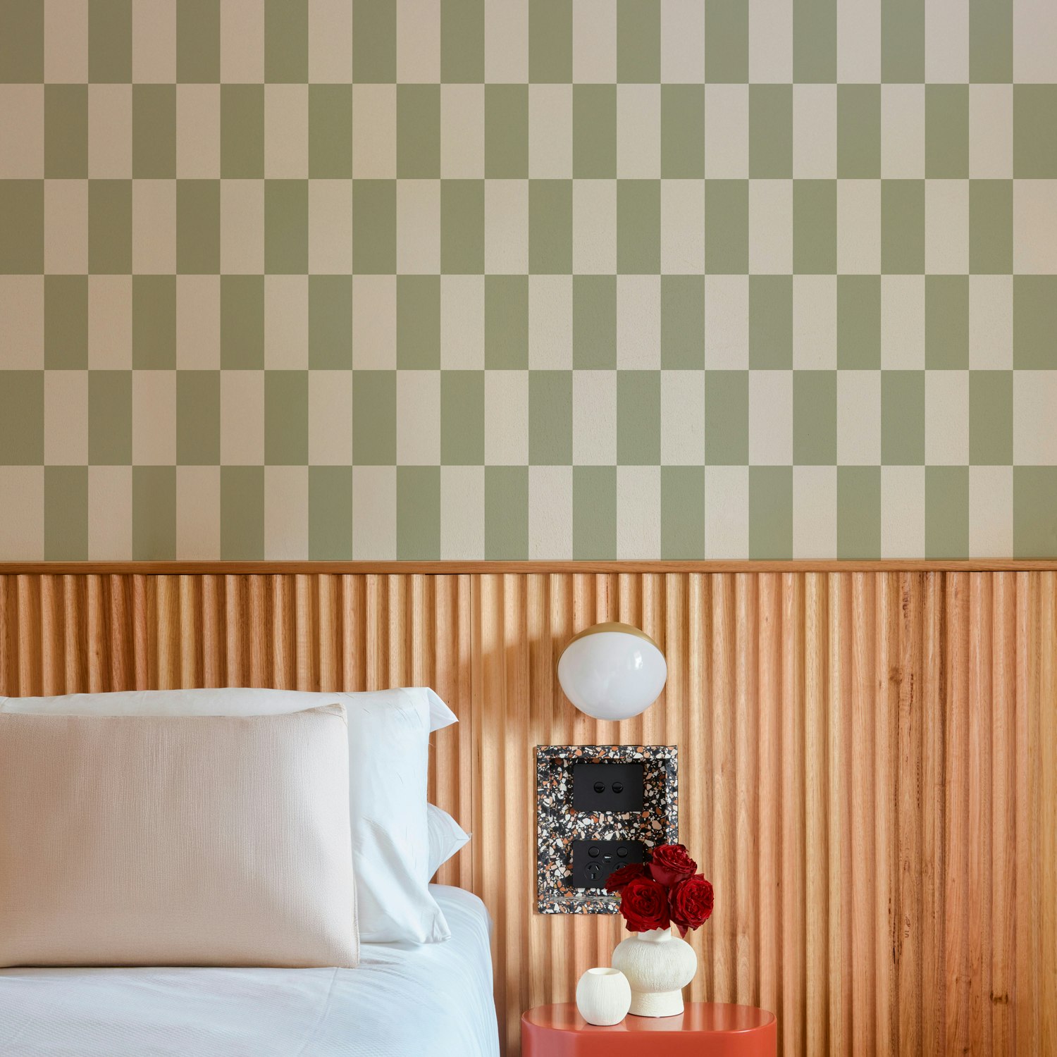 Papel de Parede Checkerboard Clean