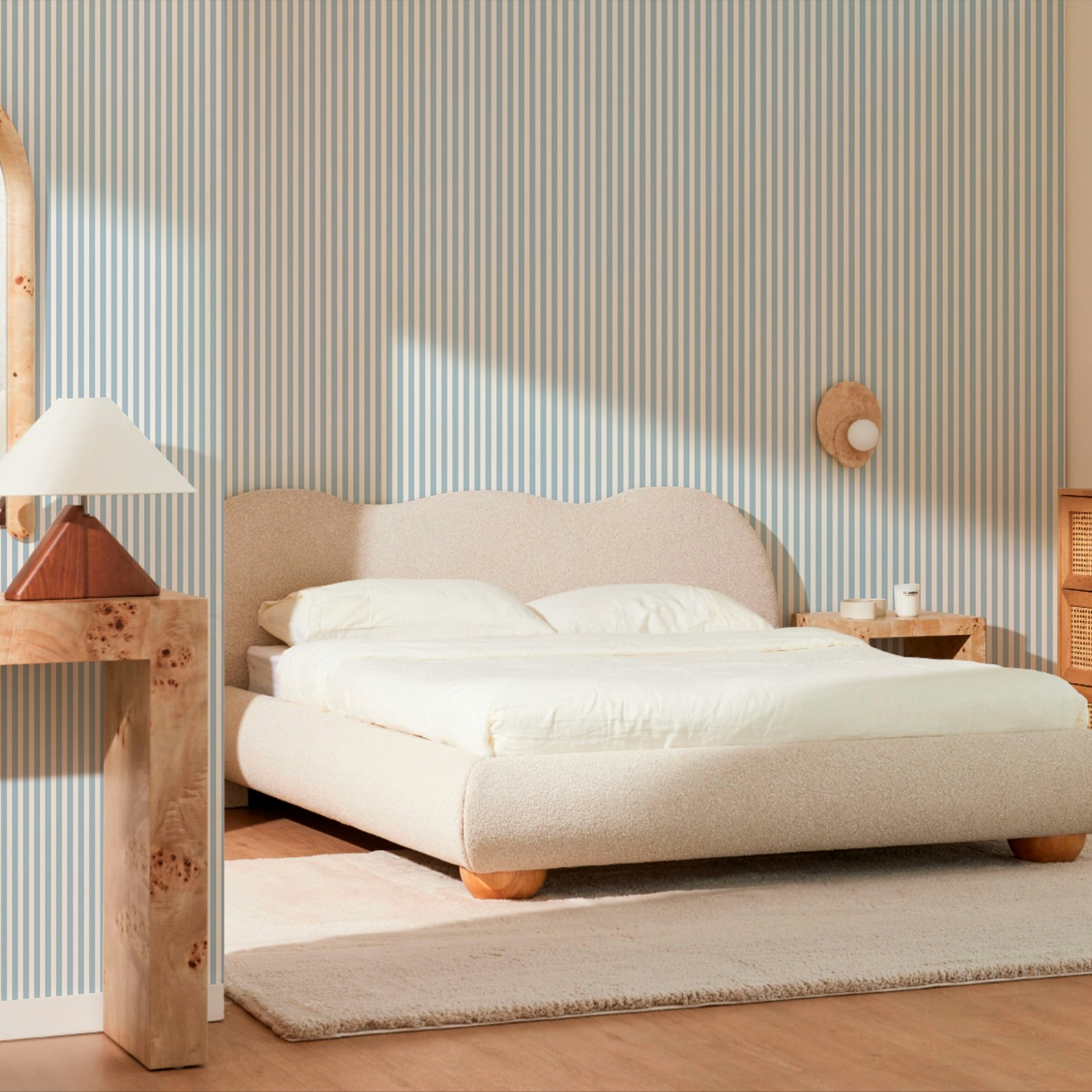 Papel de Parede Listras Delicadas