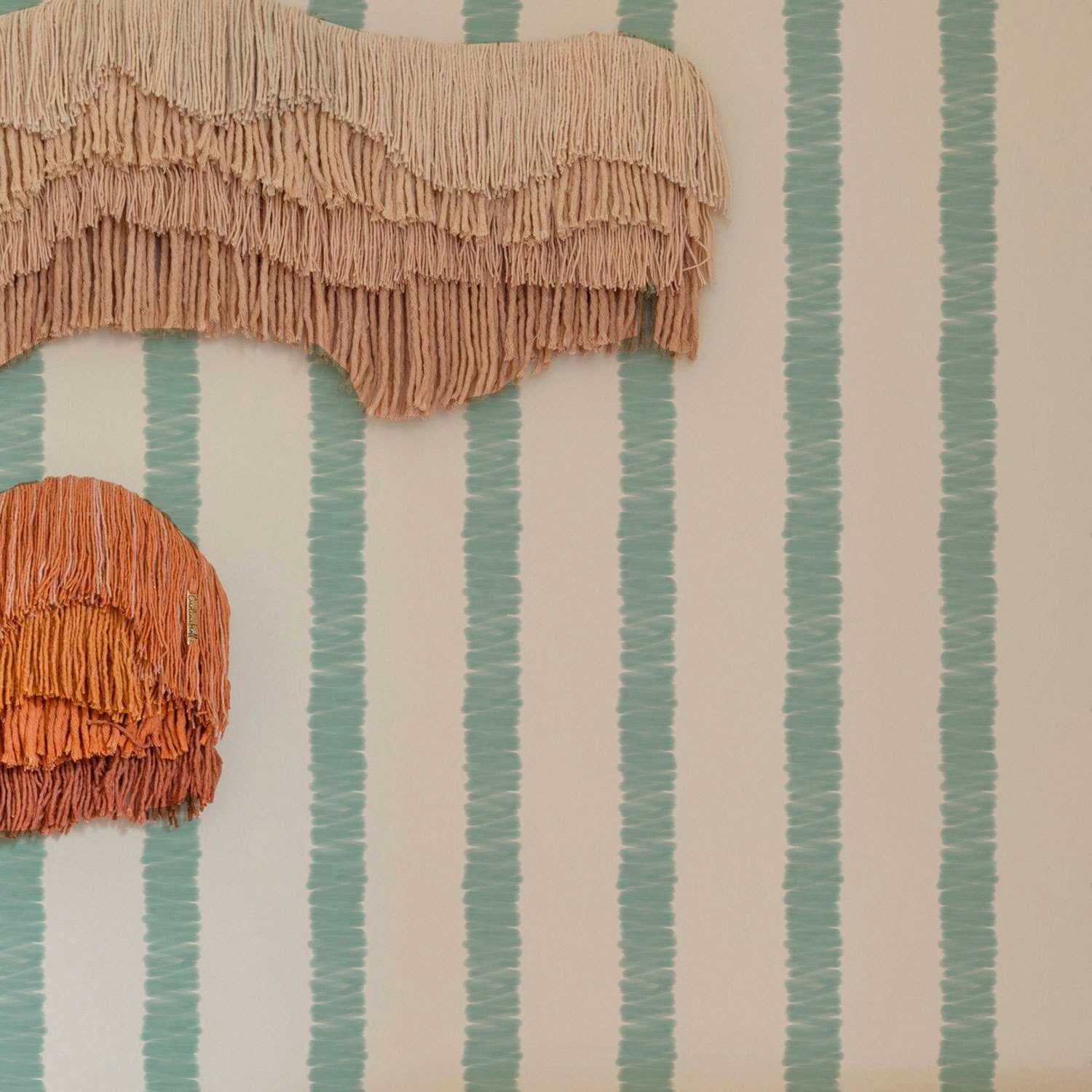 Papel de Parede Listras Aquarela Orgânica