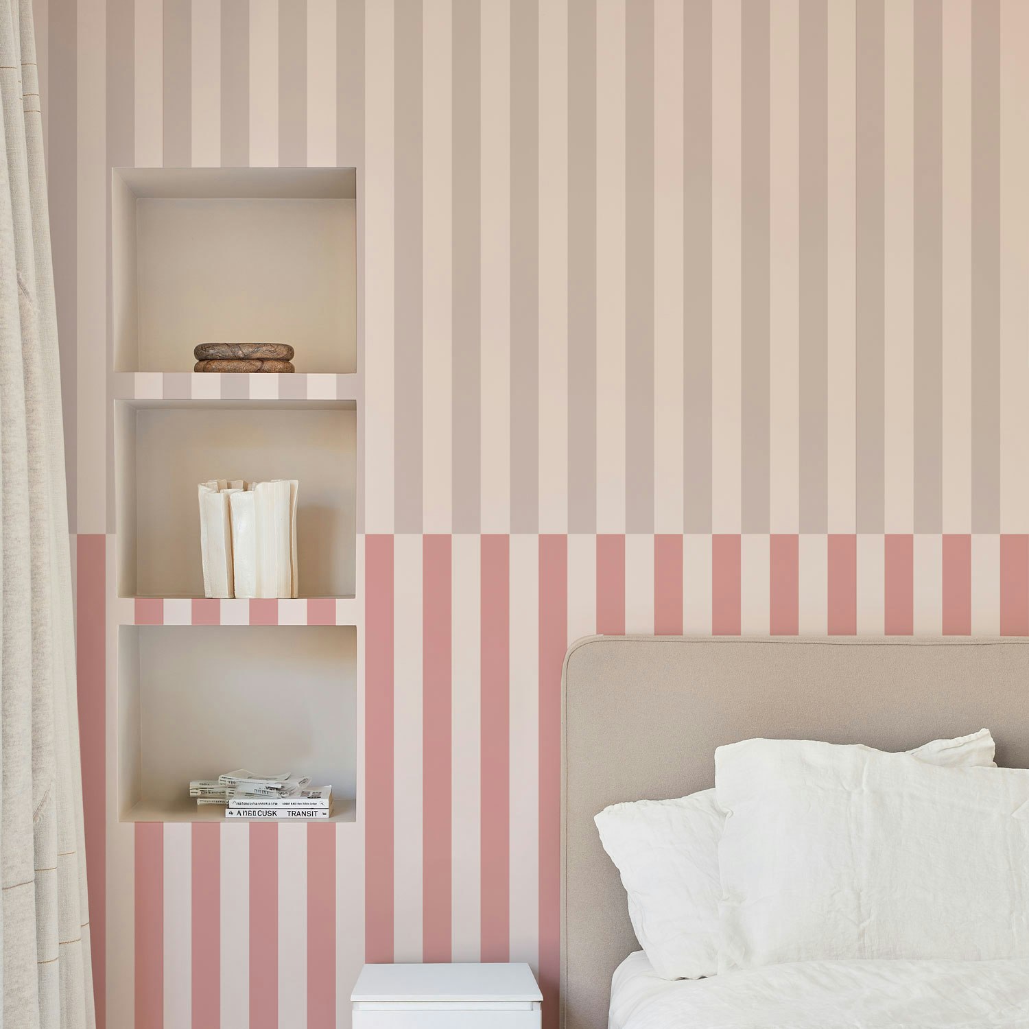 Papel de Parede Listras Soft Scandi