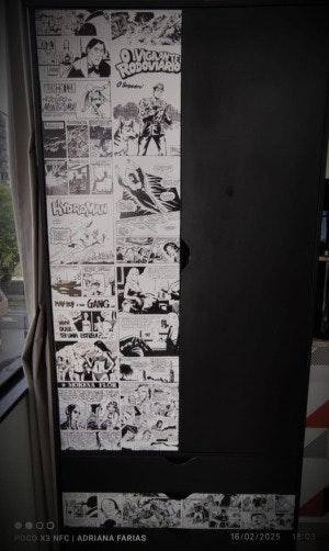 papel de parede quadrinhos review cliente