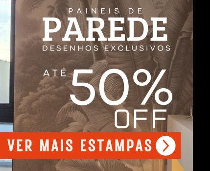 Painel de Parede GRUDADO ATÉ 50% de desconto