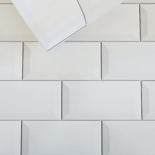 papel de parede metro azulejo
