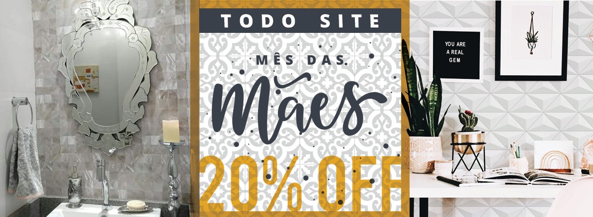 Promoção adesivos de parede e azulejo