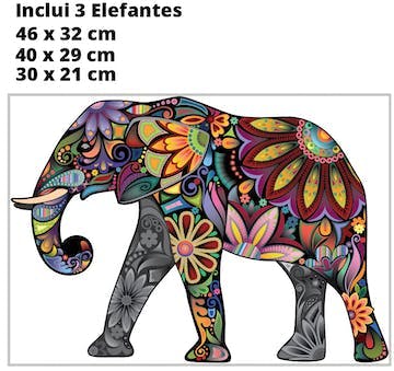 elefante hindu adesivo para decoração