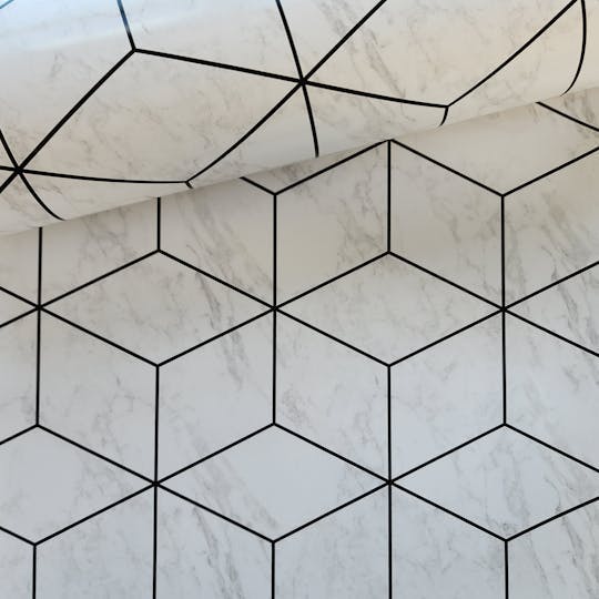 papel de parede geometrico